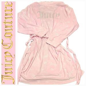 Juicy Couture Rhinestone Logo & Crown Juicy Embossed Robe